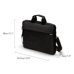 DICOTA ONE Bæretaske til notebook 16 300D RPET polyester Sort